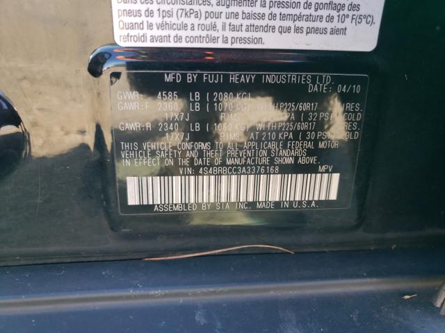 Photo 9 VIN: 4S4BRBCC3A3376168 - SUBARU OUTBACK 2. 