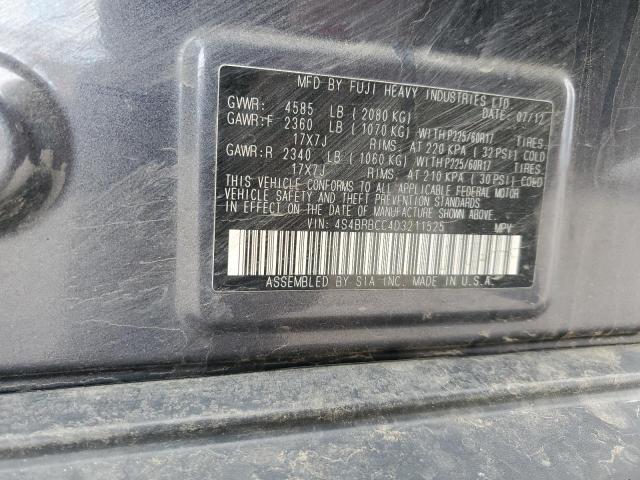 Photo 13 VIN: 4S4BRBCC4D3211525 - SUBARU OUTBACK 2. 