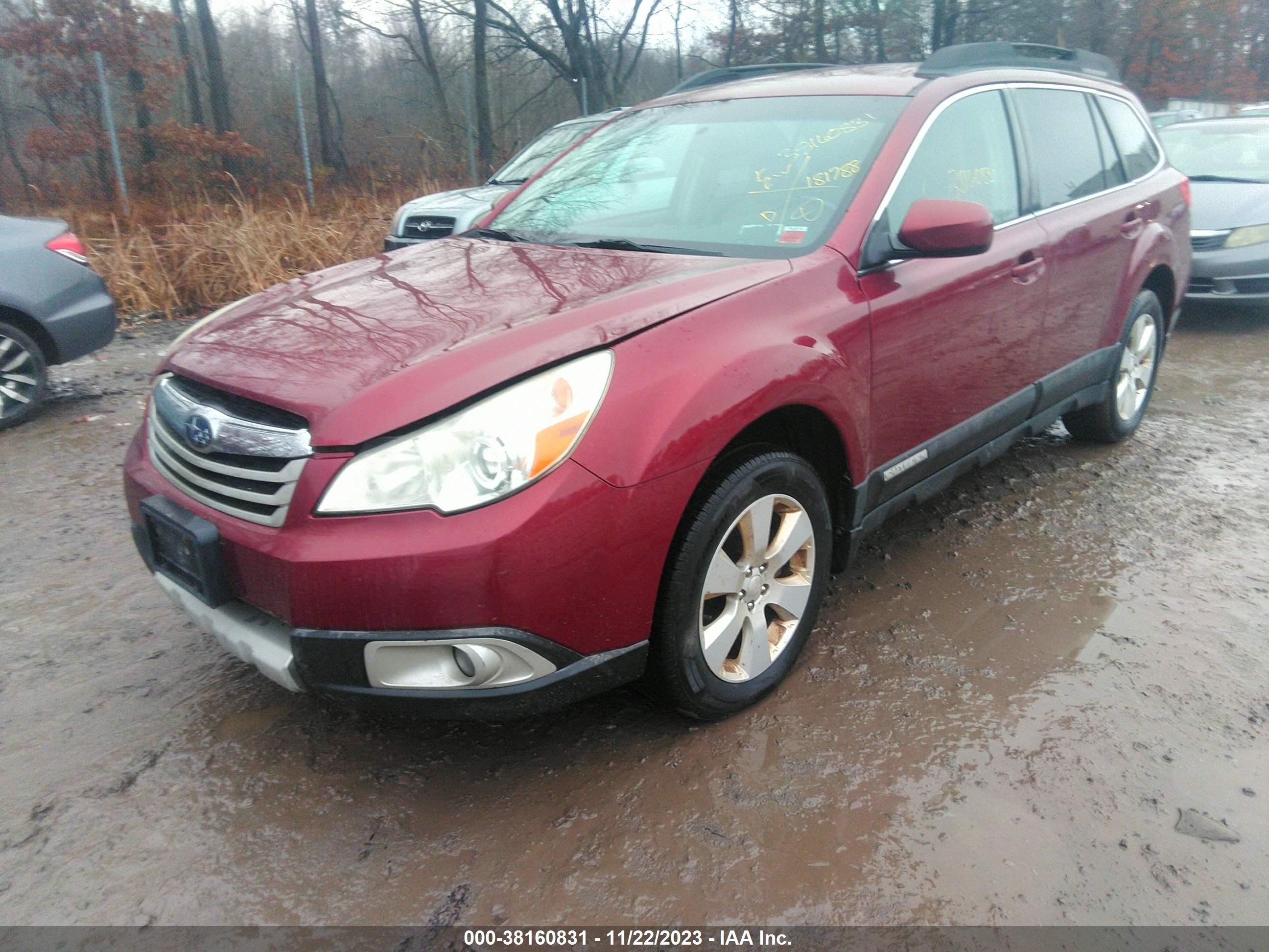 Photo 1 VIN: 4S4BRBCC5B3384712 - SUBARU OUTBACK 