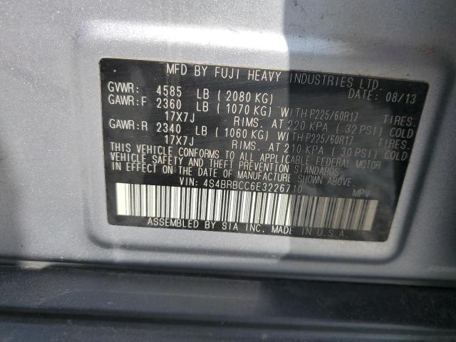 Photo 12 VIN: 4S4BRBCC6E3226710 - SUBARU OUTBACK 