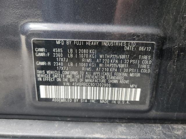 Photo 11 VIN: 4S4BRBCC9D1202900 - SUBARU OUTBACK 2. 