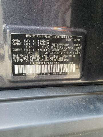 Photo 12 VIN: 4S4BRBCC9D3201850 - SUBARU OUTBACK 