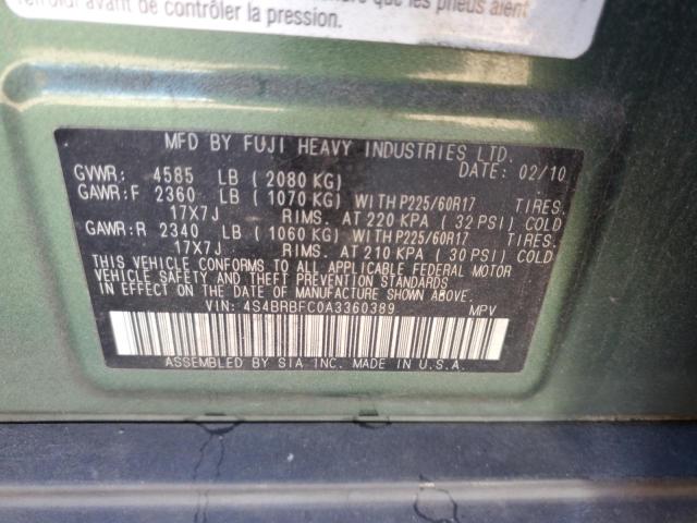 Photo 11 VIN: 4S4BRBFC0A3360389 - SUBARU LEGACY 