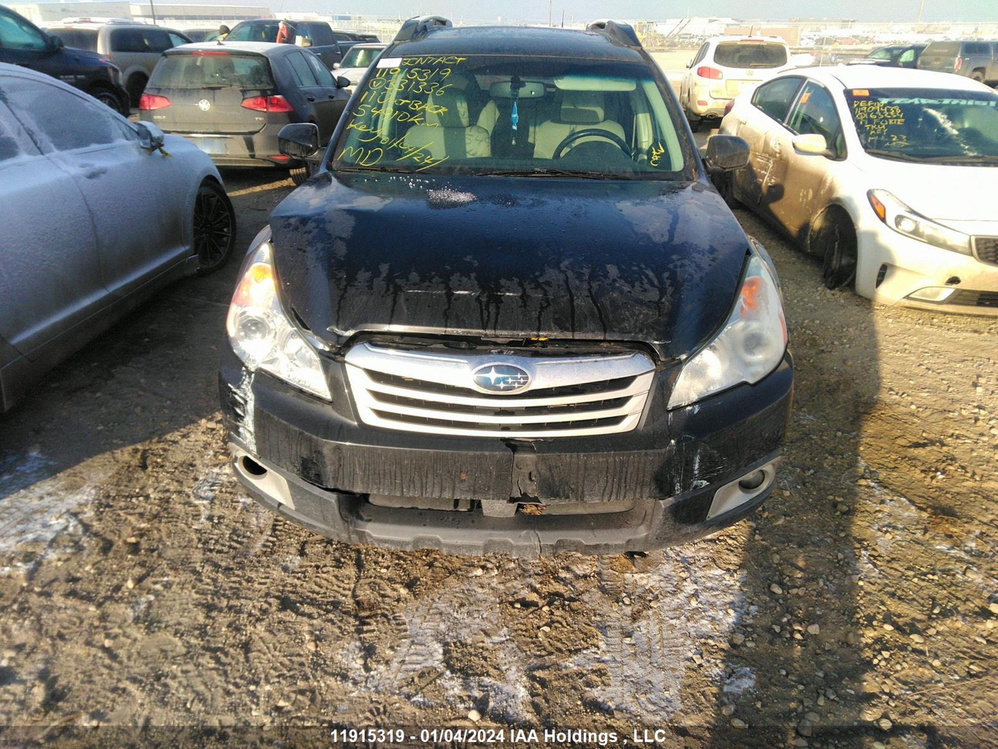 Photo 5 VIN: 4S4BRBGC9B3311336 - SUBARU OUTBACK 