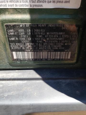 Photo 11 VIN: 4S4BRBJC3A3385794 - SUBARU OUTBACK 