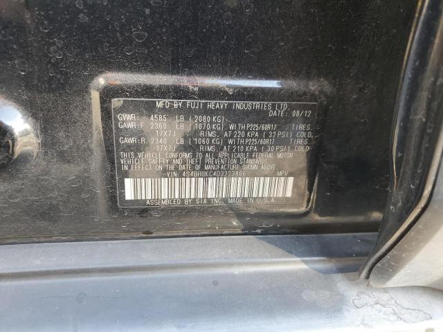 Photo 12 VIN: 4S4BRBKC4D3223806 - SUBARU OUTBACK 2. 