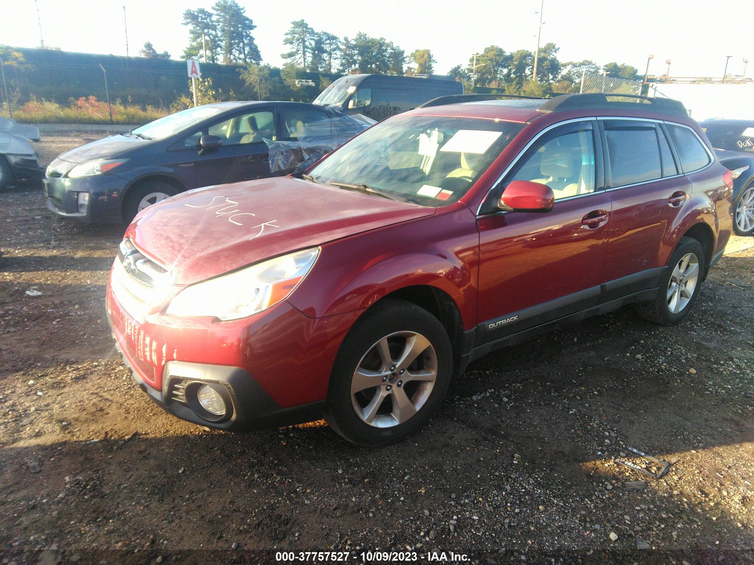 Photo 1 VIN: 4S4BRBKC5D3318634 - SUBARU OUTBACK 