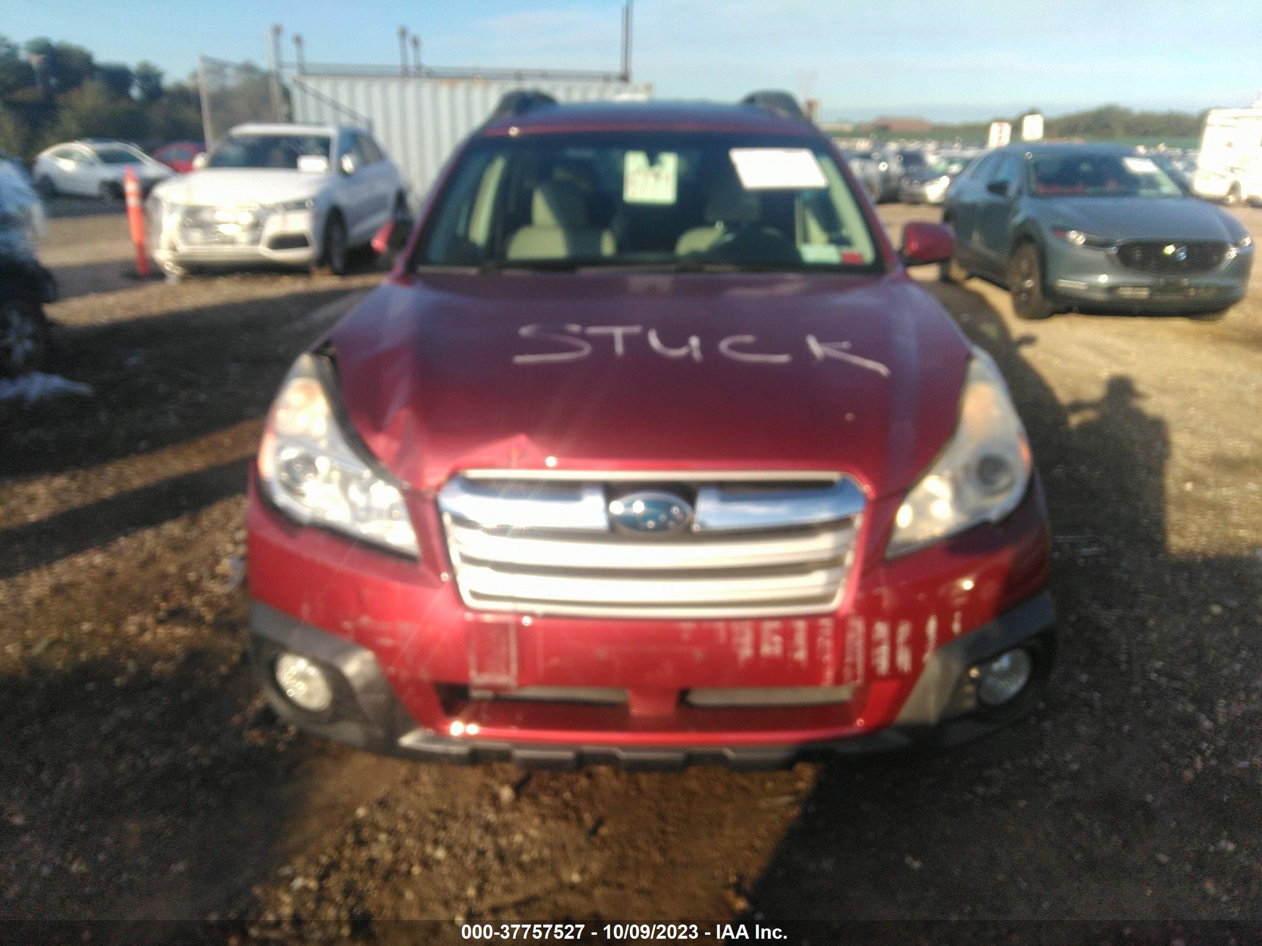 Photo 12 VIN: 4S4BRBKC5D3318634 - SUBARU OUTBACK 