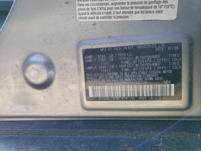 Photo 11 VIN: 4S4BRBKC8A3317649 - SUBARU OUTBACK 2. 