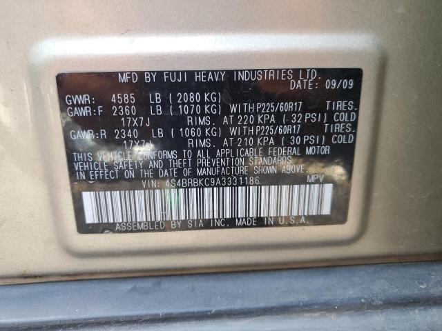 Photo 11 VIN: 4S4BRBKC9A3331186 - SUBARU OUTBACK 2. 