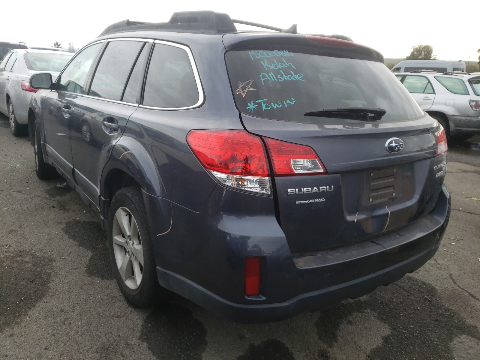 Photo 2 VIN: 4S4BRBKC9E3229523 - SUBARU OUTBACK 2. 