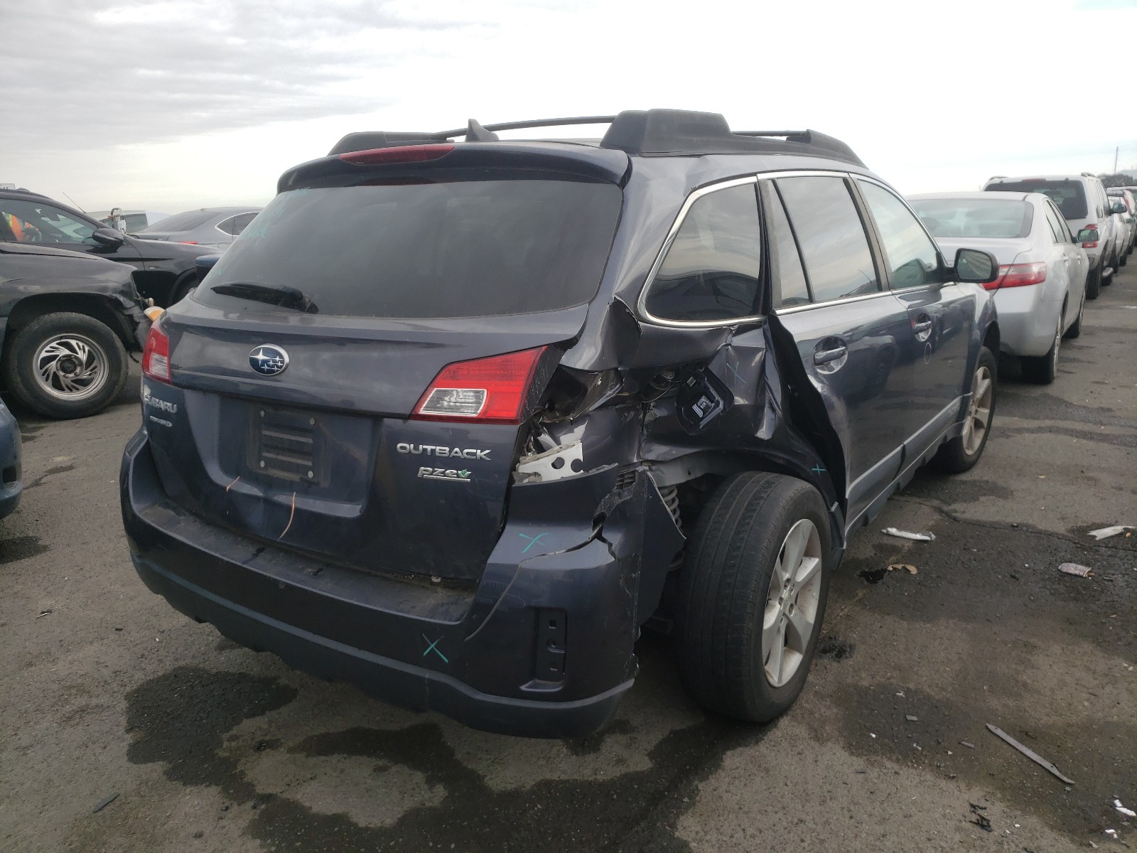 Photo 3 VIN: 4S4BRBKC9E3229523 - SUBARU OUTBACK 2. 