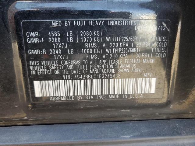 Photo 11 VIN: 4S4BRBLC1E3245438 - SUBARU OUTBACK 2. 