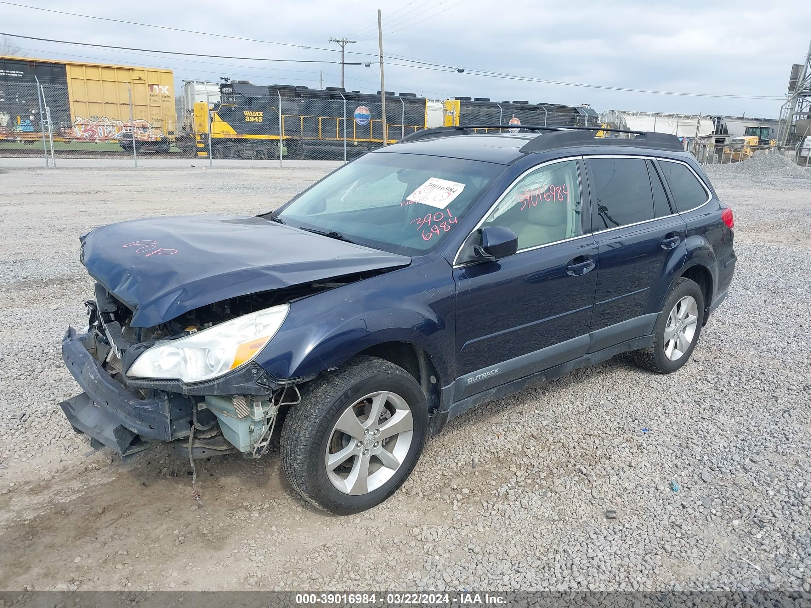 Photo 1 VIN: 4S4BRBLC1E3279637 - SUBARU OUTBACK 