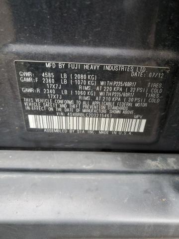 Photo 11 VIN: 4S4BRBLC2D3215461 - SUBARU OUTBACK 