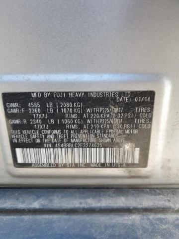 Photo 11 VIN: 4S4BRBLC2E3274625 - SUBARU OUTBACK 