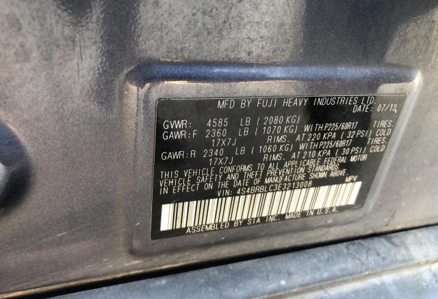 Photo 9 VIN: 4S4BRBLC3E3213008 - SUBARU OUTBACK 2. 