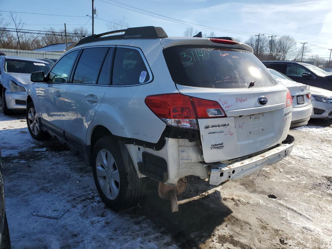 Photo 1 VIN: 4S4BRBLC7B3336676 - SUBARU OUTBACK 