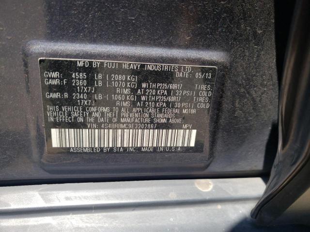 Photo 9 VIN: 4S4BRBMC9E3202867 - SUBARU OUTBACK 2. 