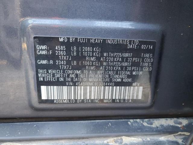 Photo 9 VIN: 4S4BRBMC9E3284440 - SUBARU OUTBACK 2. 