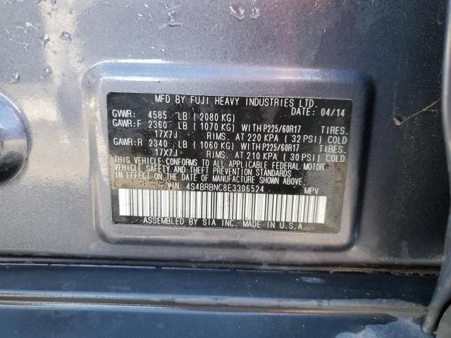 Photo 12 VIN: 4S4BRBNC8E3306524 - SUBARU OUTBACK 2. 