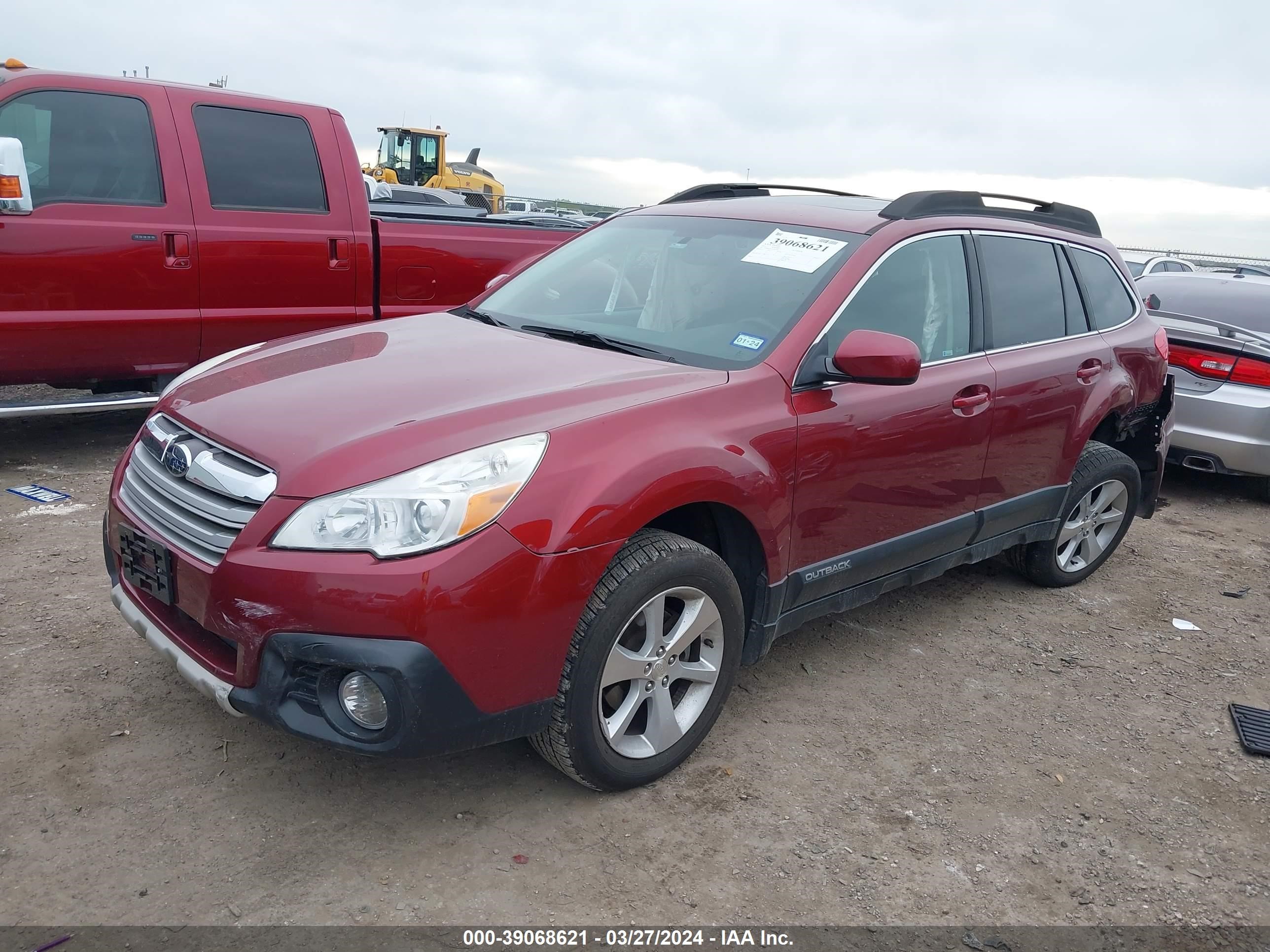 Photo 1 VIN: 4S4BRBPC2D3287495 - SUBARU OUTBACK 