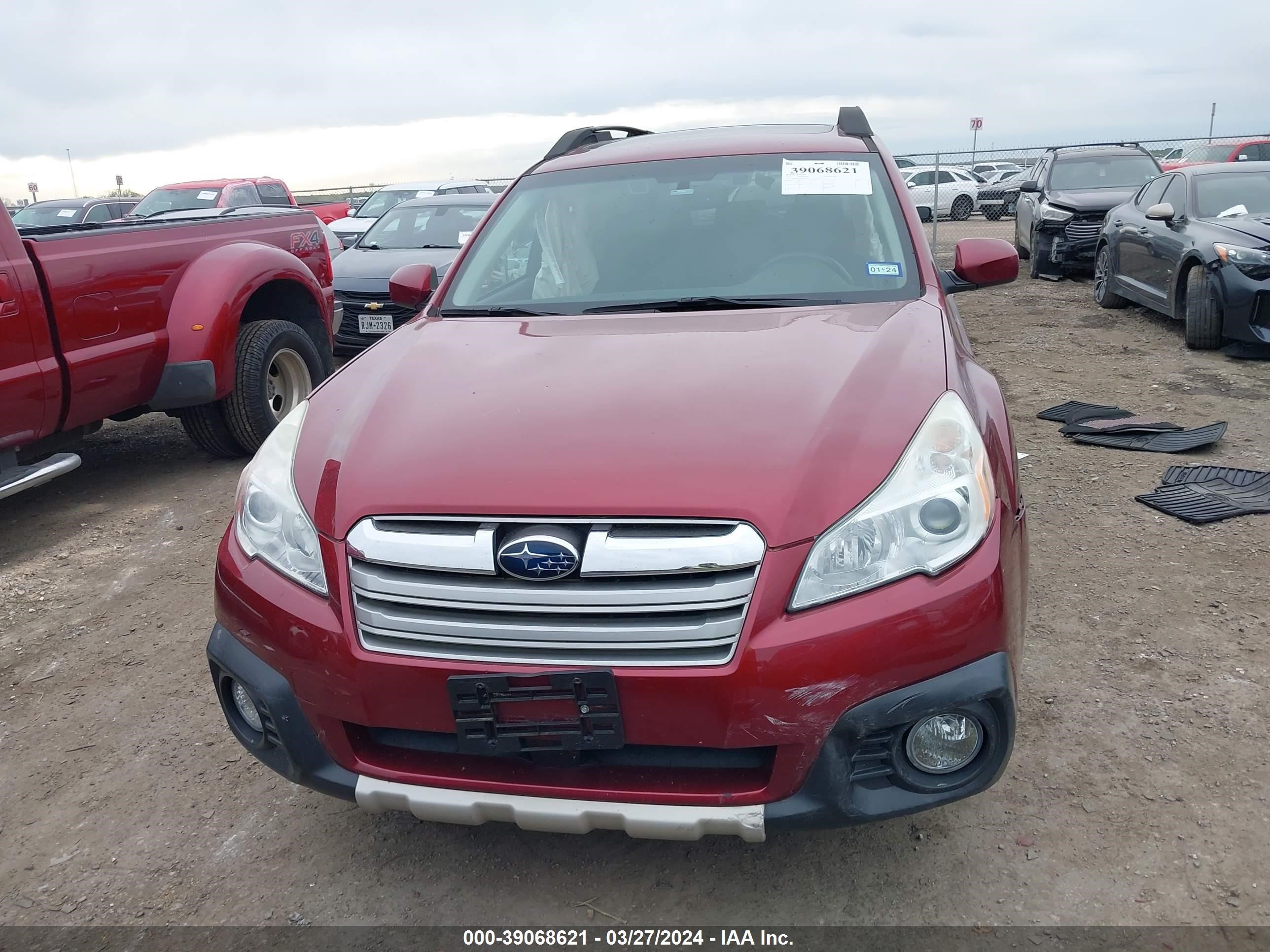 Photo 11 VIN: 4S4BRBPC2D3287495 - SUBARU OUTBACK 