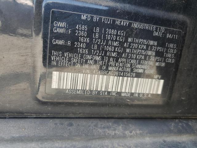 Photo 12 VIN: 4S4BRCAC2B1415628 - SUBARU OUTBACK 