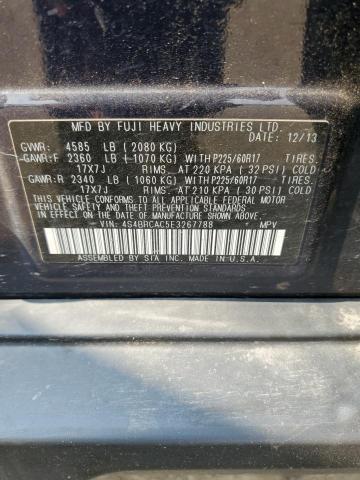 Photo 12 VIN: 4S4BRCAC5E3267788 - SUBARU OUTBACK 2. 