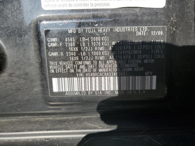 Photo 12 VIN: 4S4BRCAC8A3348343 - SUBARU OUTBACK 2. 