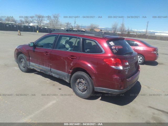 Photo 2 VIN: 4S4BRCAC9B3319922 - SUBARU OUTBACK 