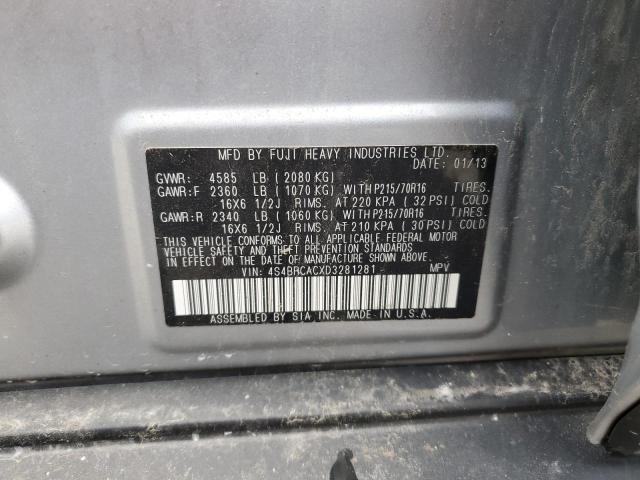 Photo 12 VIN: 4S4BRCACXD3281281 - SUBARU OUTBACK 