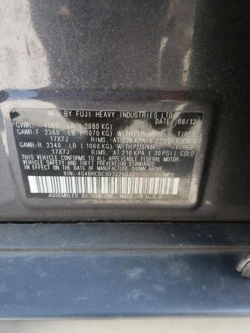 Photo 11 VIN: 4S4BRCBC0D3220312 - SUBARU OUTBACK 2. 