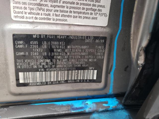 Photo 12 VIN: 4S4BRCBC5A3311085 - SUBARU OUTBACK 2. 