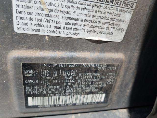 Photo 9 VIN: 4S4BRCBC5A3333751 - SUBARU OUTBACK 2. 