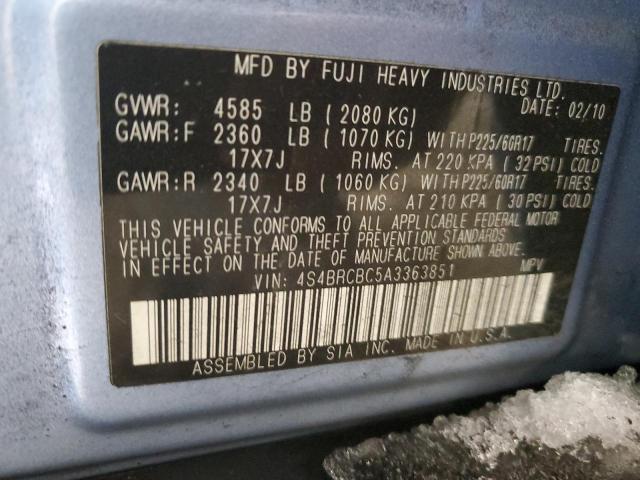 Photo 13 VIN: 4S4BRCBC5A3363851 - SUBARU OUTBACK 