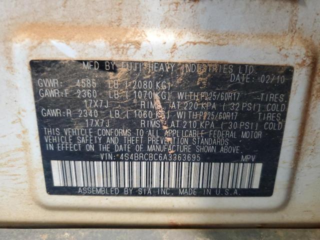 Photo 13 VIN: 4S4BRCBC6A3363695 - SUBARU OUTBACK 