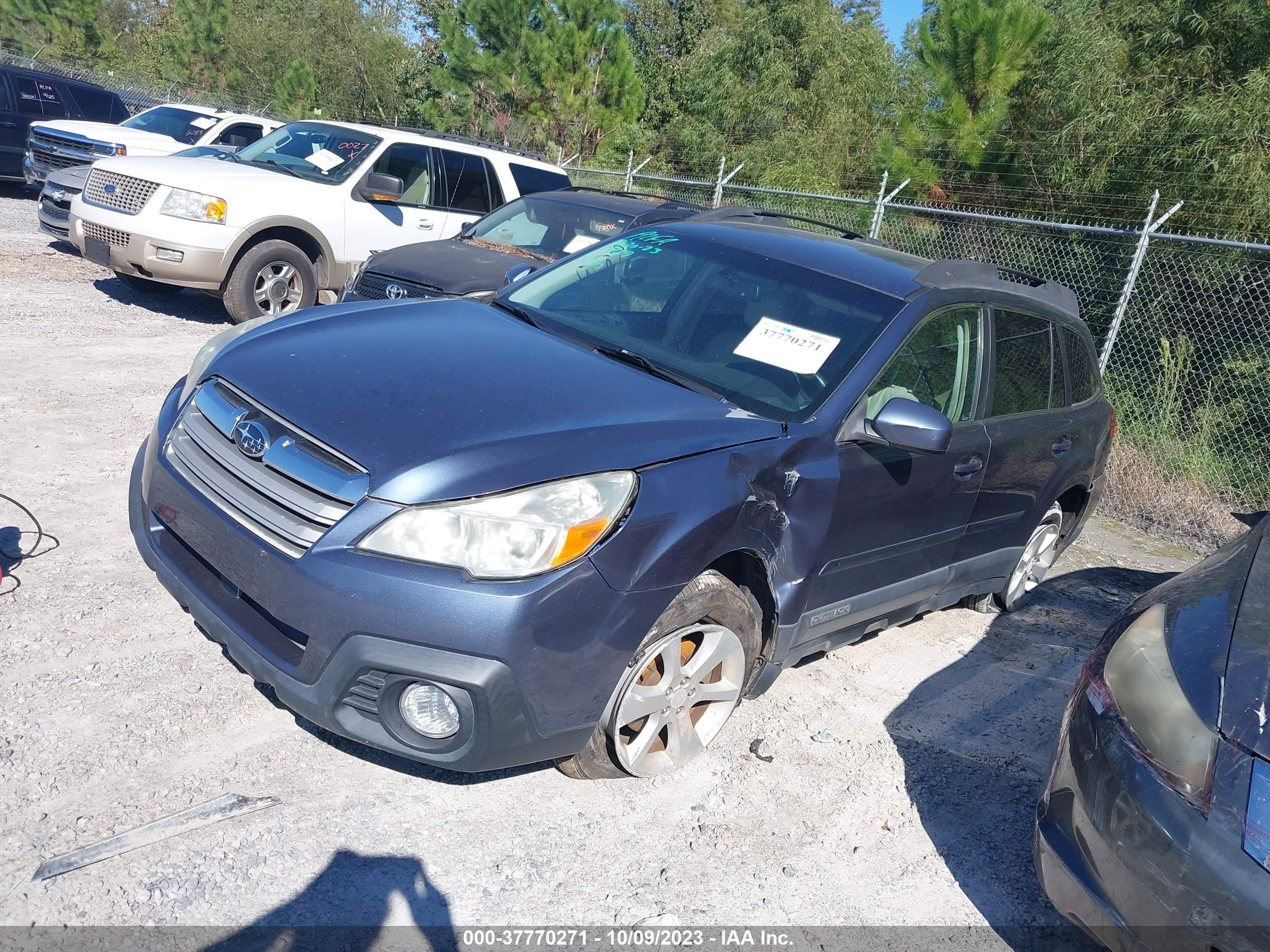 Photo 1 VIN: 4S4BRCBC8D3307584 - SUBARU OUTBACK 