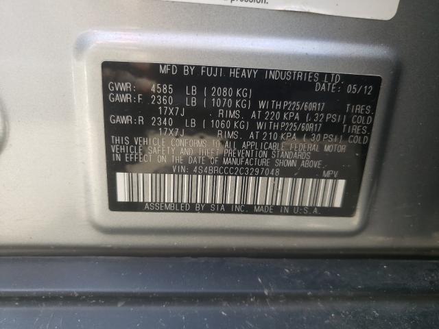 Photo 9 VIN: 4S4BRCCC2C3297048 - SUBARU OUTBACK 2. 