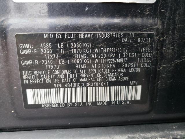 Photo 12 VIN: 4S4BRCCC3B3404641 - SUBARU OUTBACK 2. 