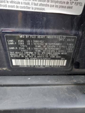 Photo 12 VIN: 4S4BRCCC3C3280291 - SUBARU OUTBACK 