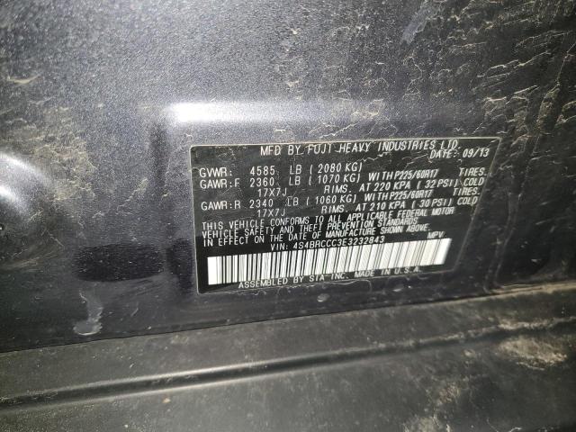 Photo 11 VIN: 4S4BRCCC3E3232843 - SUBARU OUTBACK 2. 