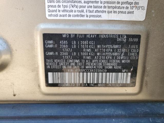 Photo 12 VIN: 4S4BRCCC8A3338439 - SUBARU OUTBACK 