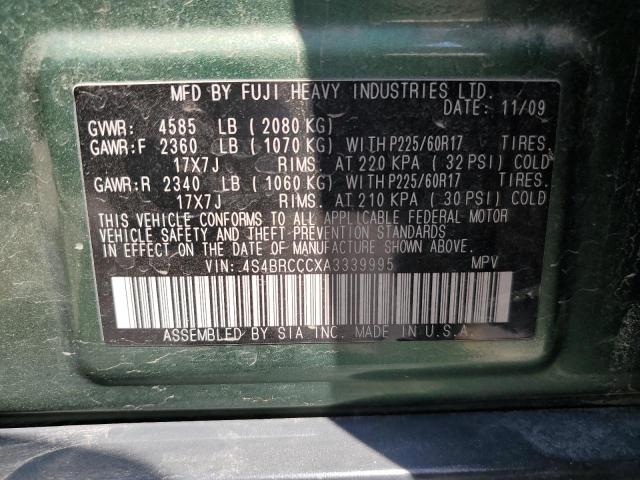 Photo 12 VIN: 4S4BRCCCXA3339995 - SUBARU OUTBACK 