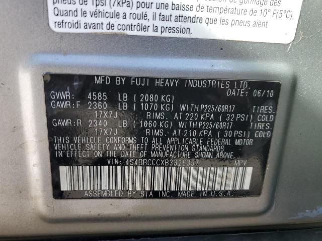 Photo 13 VIN: 4S4BRCCCXB3326357 - SUBARU OUTBACK 