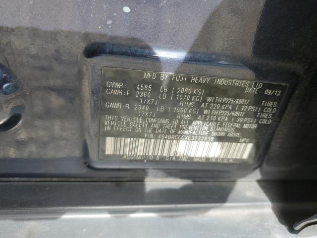 Photo 12 VIN: 4S4BRCCCXE3232838 - SUBARU OUTBACK 