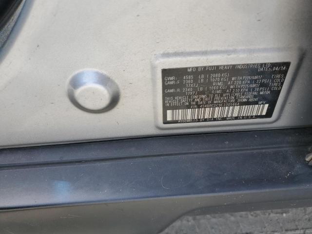 Photo 11 VIN: 4S4BRCDC9E3305664 - SUBARU OUTBACK 