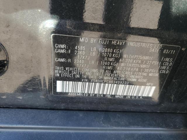 Photo 12 VIN: 4S4BRCFC8B3409233 - SUBARU OUTBACK 2. 