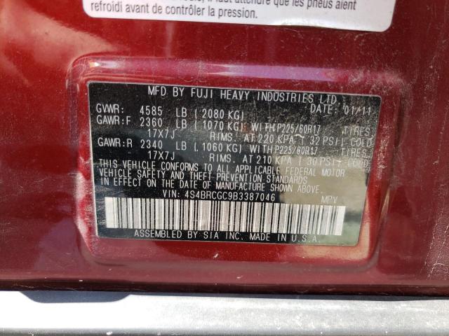 Photo 11 VIN: 4S4BRCGC9B3387046 - SUBARU OUTBACK 2. 