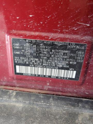 Photo 11 VIN: 4S4BRCJC3D3205708 - SUBARU OUTBACK 